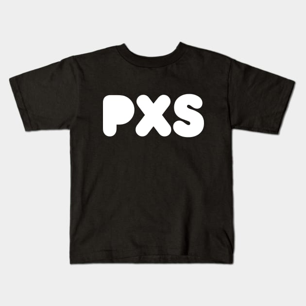 PXS Kids T-Shirt by Pixelated Sausage